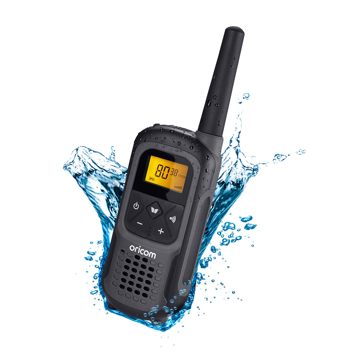UHF2500-1GR Waterproof 2 Watt UHF CB Radio Single Pack