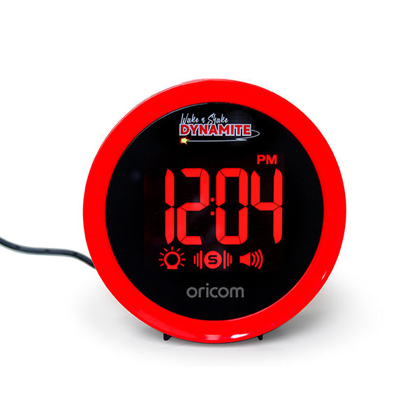 WNS80 Wake 'N' Shake Loud Alarm Clock with Shaker