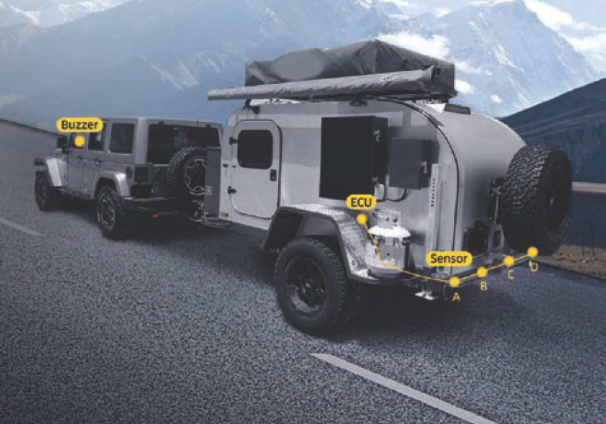 WPS01 Reversing Sensor Pack