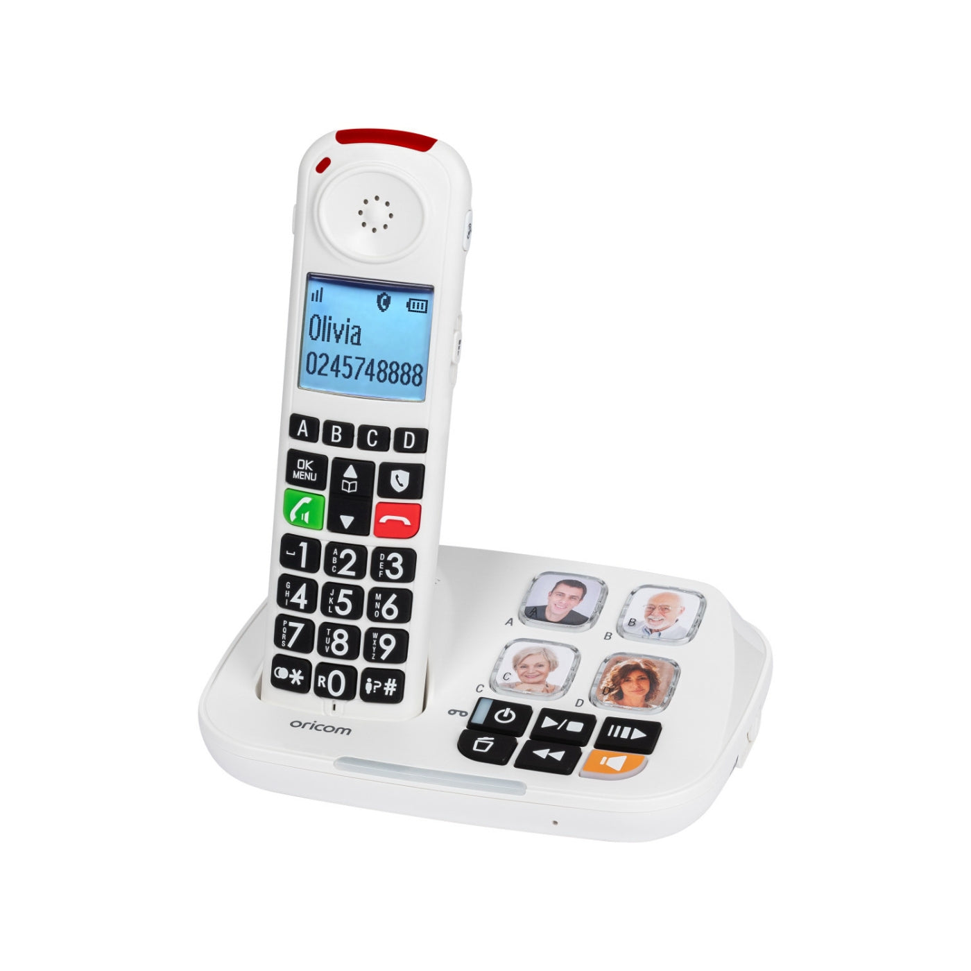 CARE620-1 DECT Cordless Amplified Phone with Instant Call Blocking