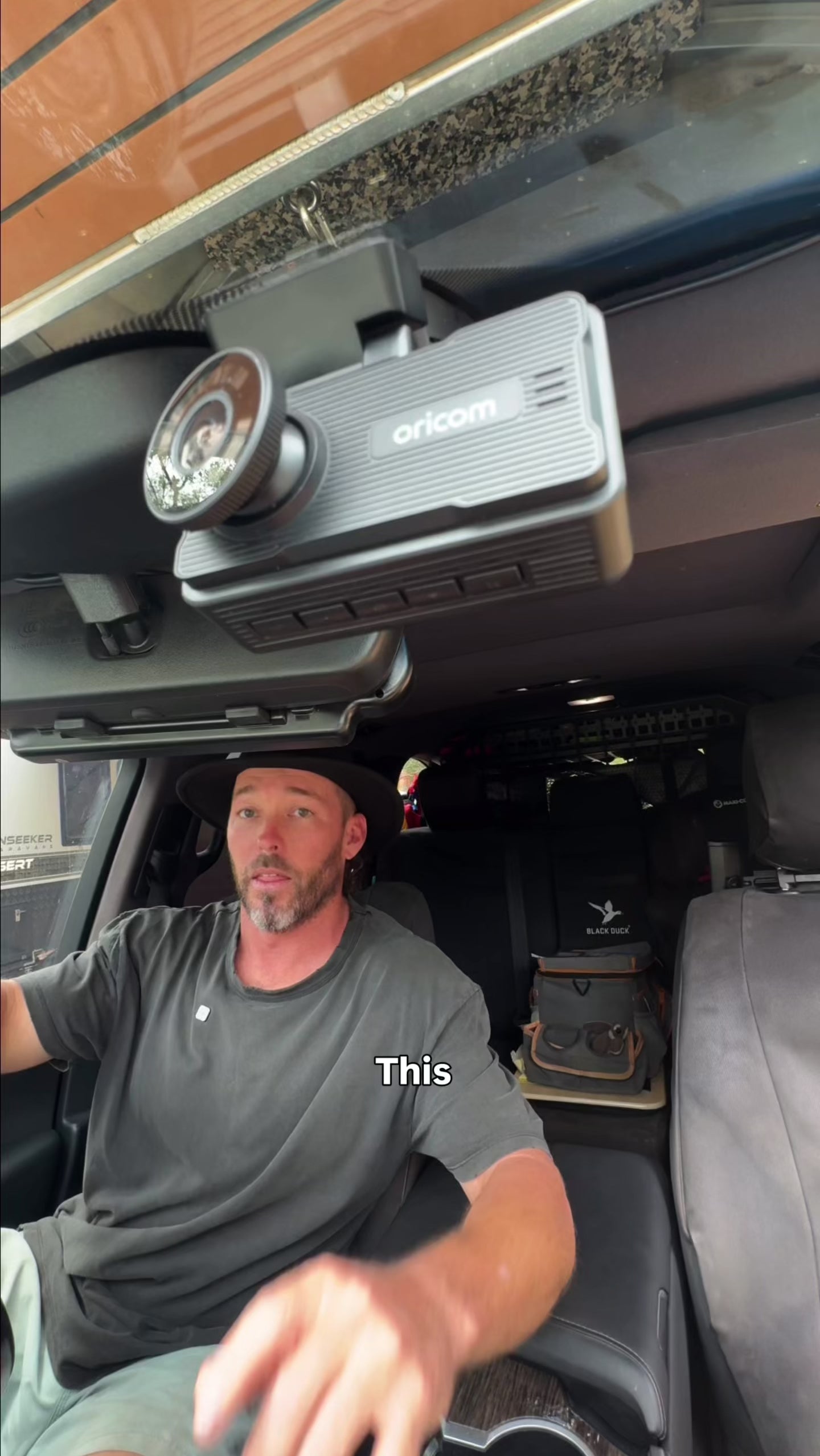 DC460R 4K Dash Camera Incl. Front and Rear Cameras