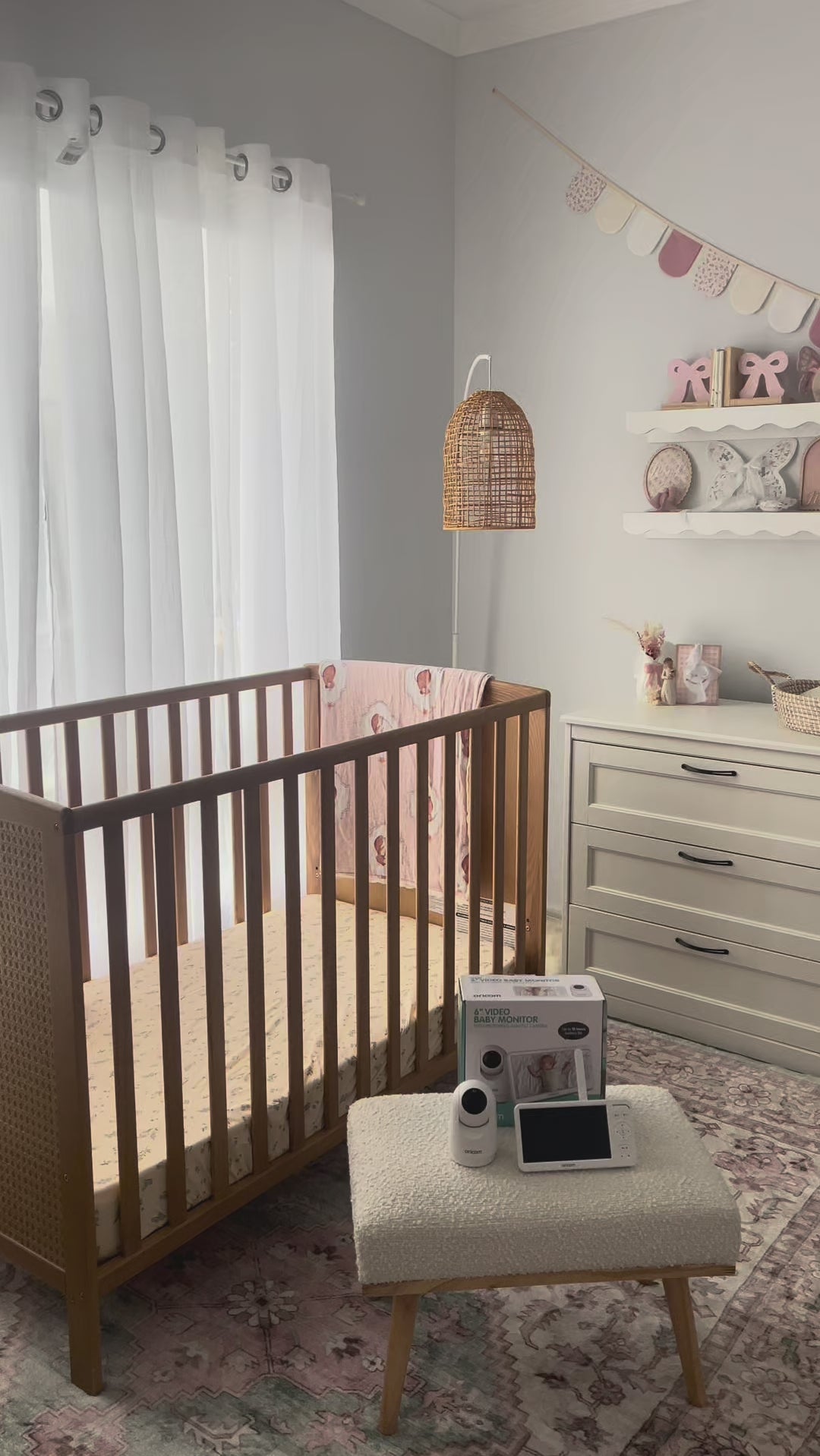 SC640 6" Video Baby Monitor with Motorised Pan/Tilt