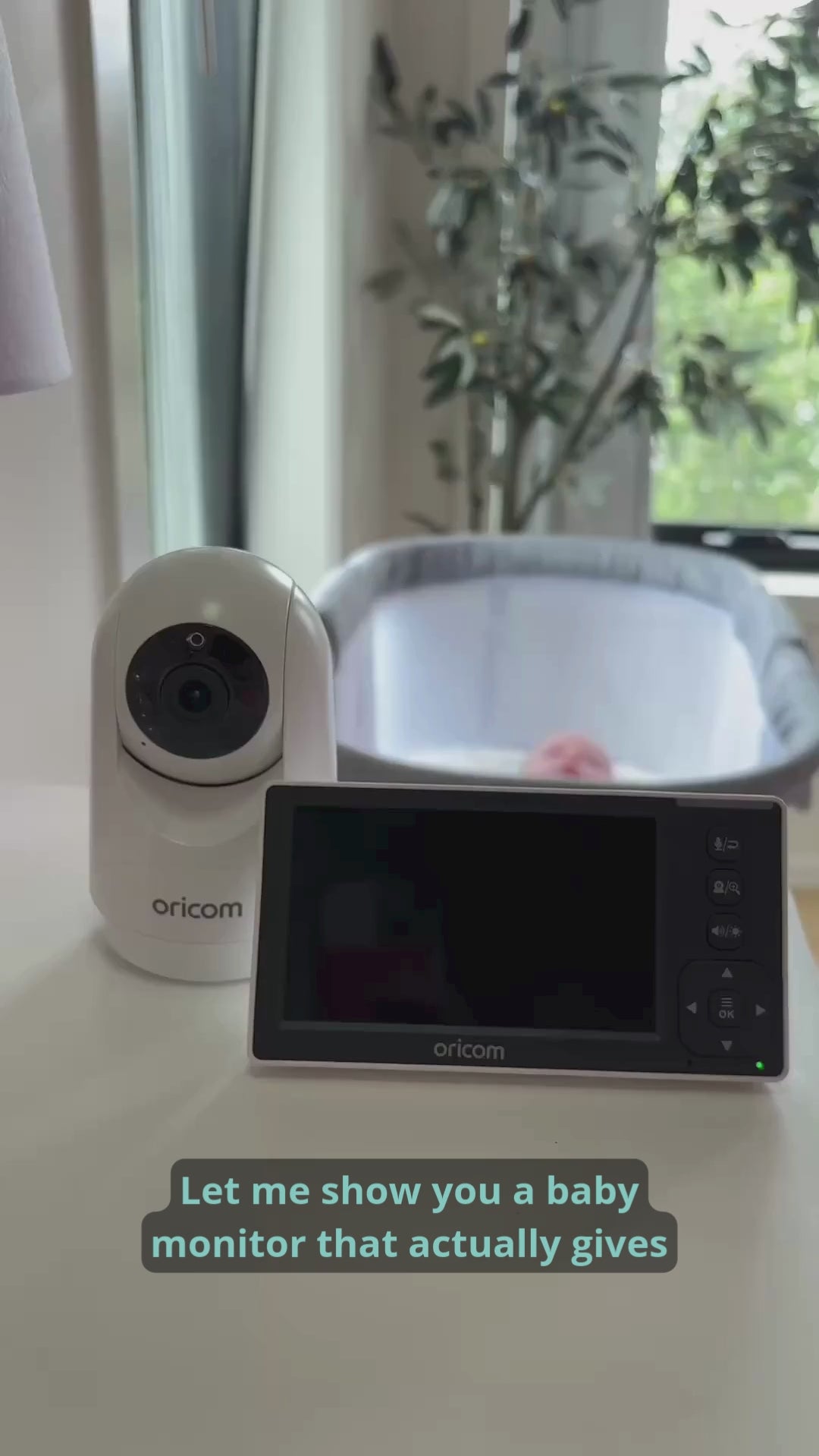 SC430 4.3" Video Baby Monitor With Motorised Pan-Tilt Camera
