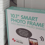 FRAME10BLK 10.1" Smart Photo Frame with Instant Photo Sharing