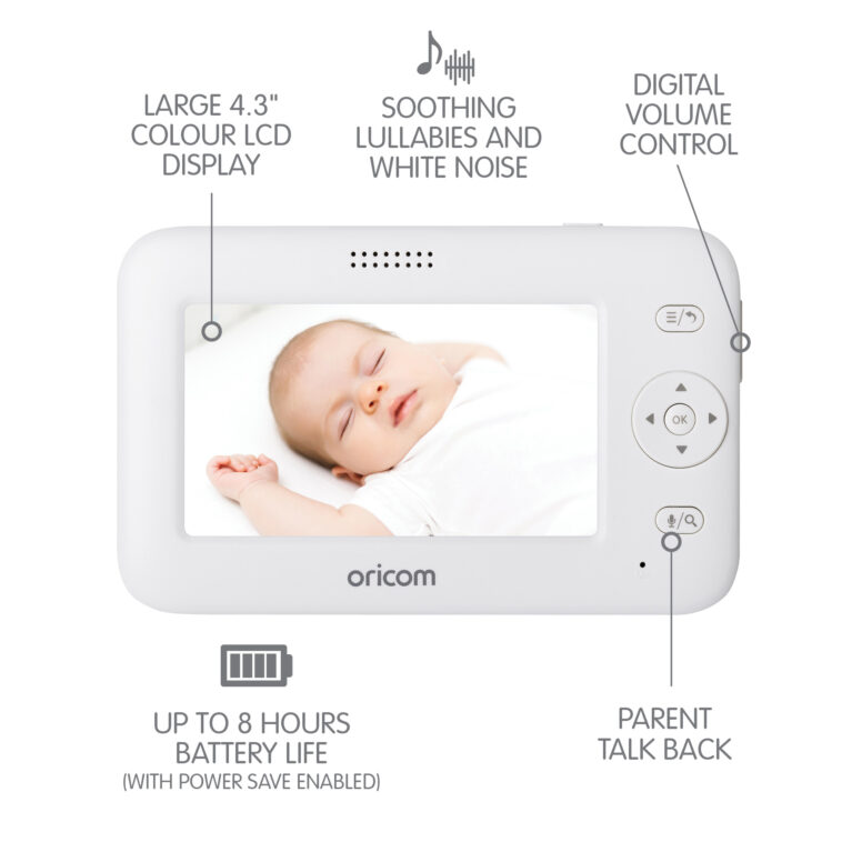 Secure740 4.3″ Digital Video Baby Monitor