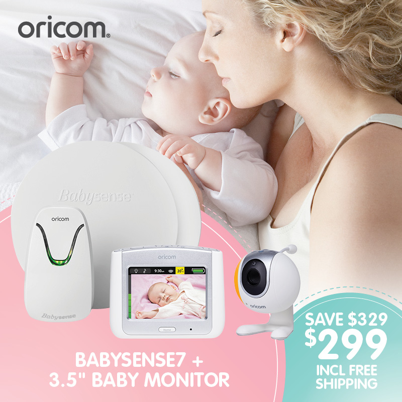 Oricom BS7VPSC860SV Baby Sense 7 Baby Video Monitor