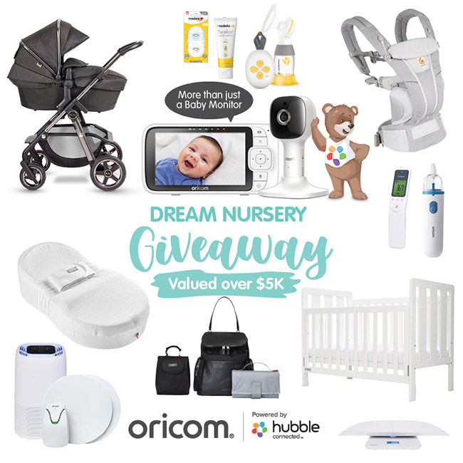 Oricom Connected Launch Giveaway Contents